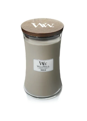 Ароматическая свеча с ароматом потрескивающего древесного огня Large Fireside 609 г WoodWick (227514389)