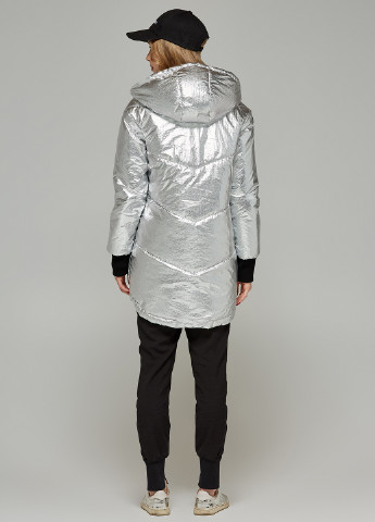 Серебряная демисезонная куртка MN