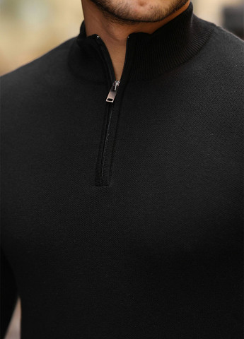 Черный демисезонный свитер Trend Collection