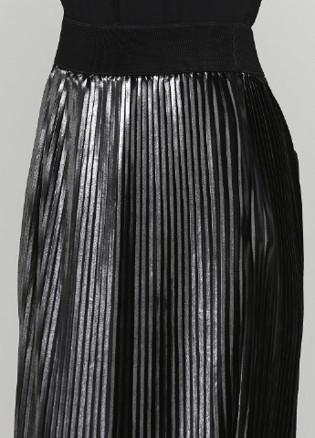 Серебряная кэжуал однотонная юбка Timiami плиссе