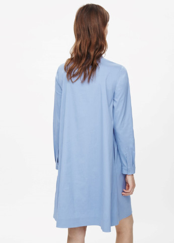 Синее кэжуал платье Cos однотонное