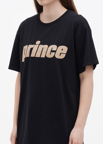 Чорна літня футболка Prince