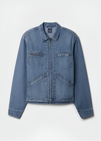 Синяя демисезонная куртка Gap