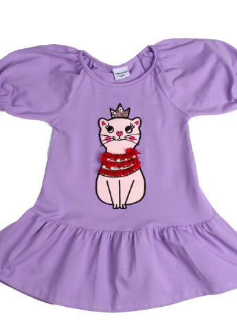 Фиолетовое платье e079 128 фиолетовый (2000904055746) Ozzy girl (226657637)