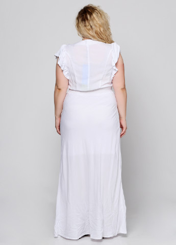 Білий кежуал сукня Ut однотонна
