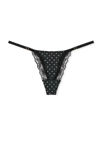 Черный демисезонный комплект (бюстгальтер, трусики) Victoria's Secret