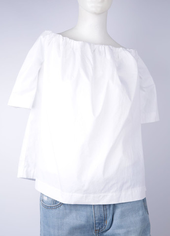 Белая летняя блуза Francesca's