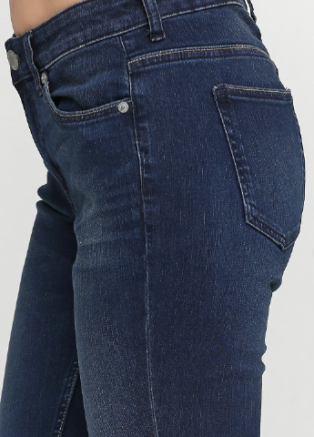 Темно-синие демисезонные зауженные джинсы Cheap Monday