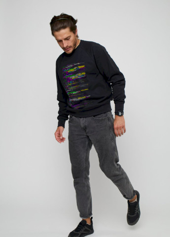 Черный свитшот мужской YAPPI (198688863)