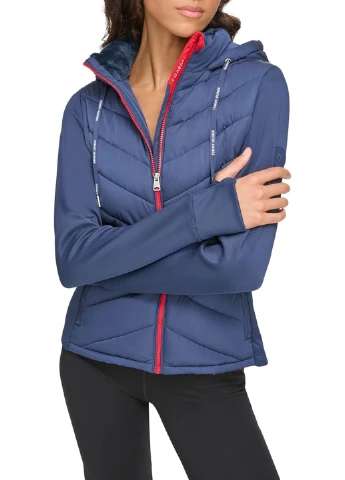 Синяя демисезонная куртка Tommy Hilfiger