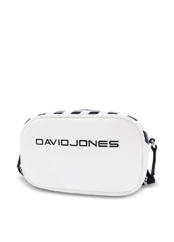 Сумка David Jones кросс боди логотип белая кэжуал