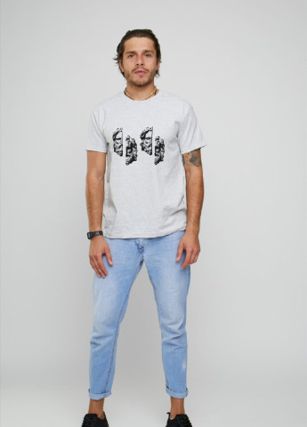 Серая футболка мужская YAPPI