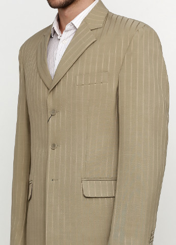 Песочный демисезонный костюм (пиджак, брюки) брючный Galant