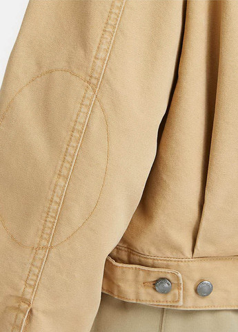 Бежевая демисезонная куртка Timberland