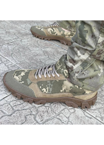 Хакі Осінні кросівки чоловічі тактичні зсу піксель kros pixel 6658 43 р 28 см хакі Power