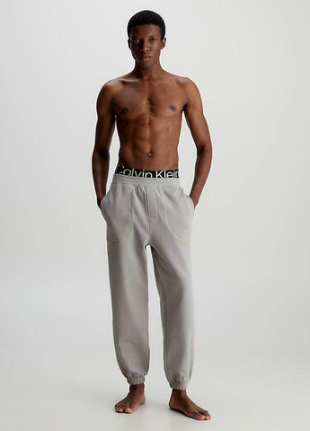 Серые домашние демисезонные брюки Calvin Klein Underwear