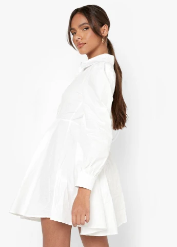 Белоснежное платье Boohoo