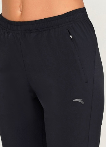 Черные спортивные демисезонные джоггеры брюки Anta