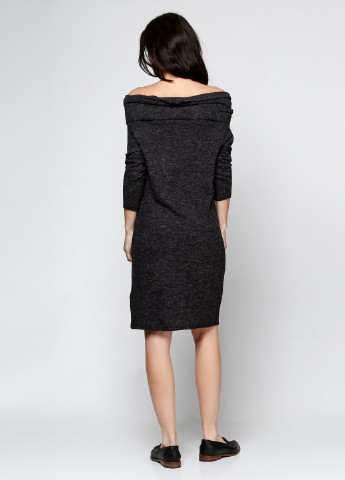 Темно-серое кэжуал платье Jacquline de Yong меланжевое