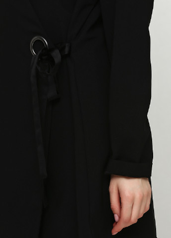 Черное кэжуал платье Imitz однотонное