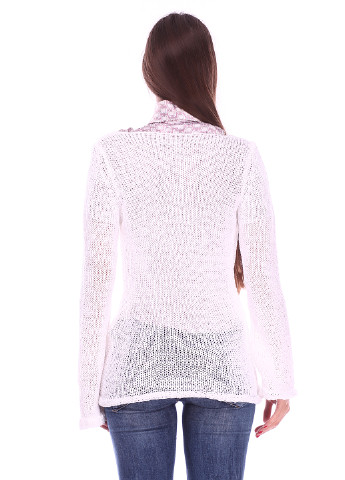 Белый летний пуловер пуловер Ysatis
