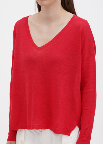 Красный демисезонный пуловер пуловер Ralph Lauren