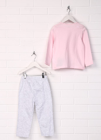Рожева всесезон піжама (лонгслів, брюки) Primark