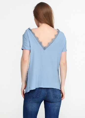 Сіро-голубий літня блуза Object