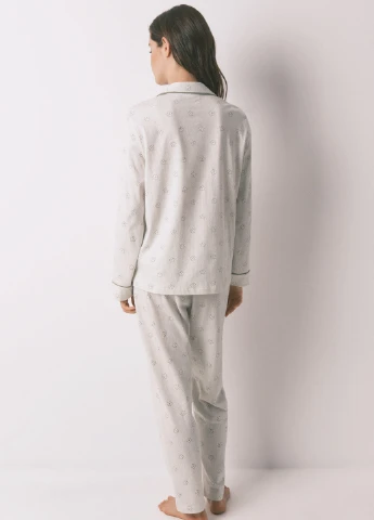 Молочная всесезон пижама (рубашка, брюки) рубашка + брюки Women'secret