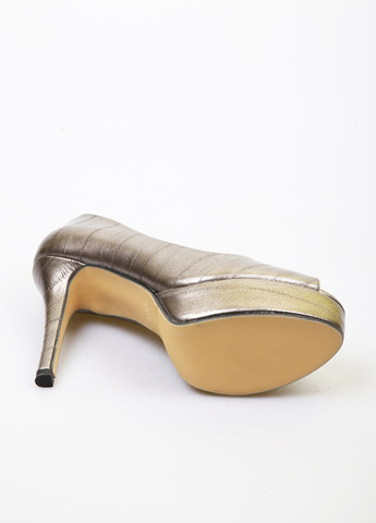 Fabio Monelli Туфли пип-тое серебряный з искусственная кожа, украина — лето (337346269)