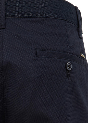 Темно-синие кэжуал демисезонные чиносы брюки DeFacto