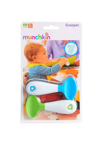 Набор детской посуды ложки Scooper Spoons Munchkin (252232989)