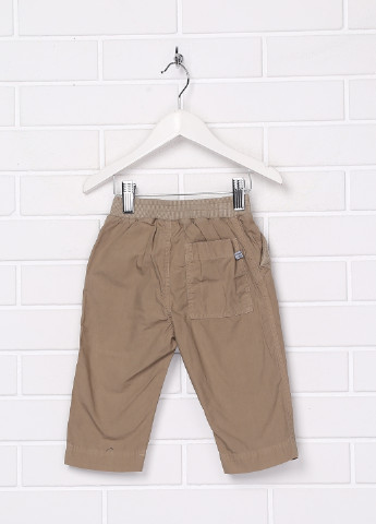 Песочные кэжуал летние брюки с высокой талией Petit Bateau
