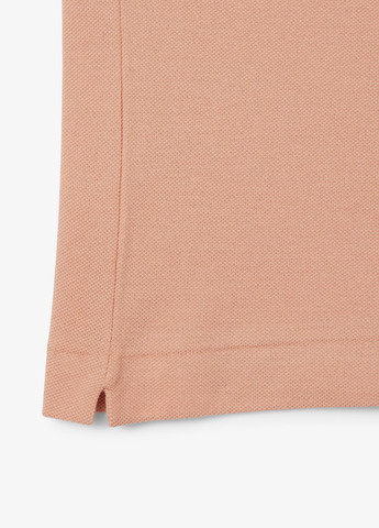 Пудровая футболка-поло для мужчин Lacoste однотонная