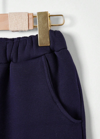 Темно-синий демисезонный костюм (толстовка, брюки) брючный SHEIN