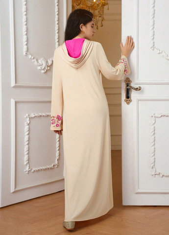 Кремовое платье SHEIN (366512755)