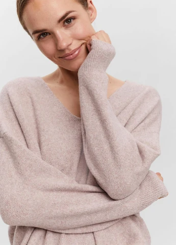Бежевий демісезонний светр Vero Moda