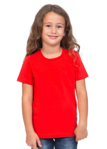 Яскраво-червона літня футболка Promin.