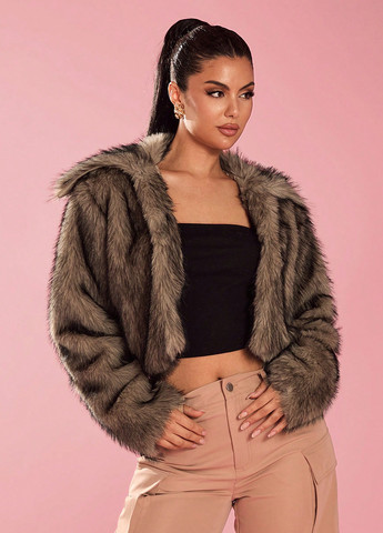 Полушубок SHEIN (341532613)