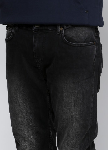 Черные демисезонные джинсы Bruuns Bazaar