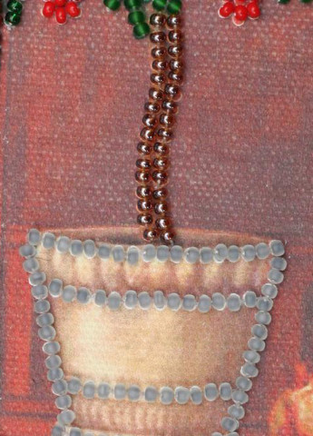 Набор для вшивки бисером на натуральном художественном холсте "Столовй буфет" Абрис Арт AB-372 Abris Art (255337298)