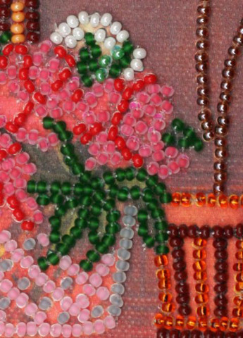 Набор для вшивки бисером на натуральном художественном холсте "Столовй буфет" Абрис Арт AB-372 Abris Art (255337298)