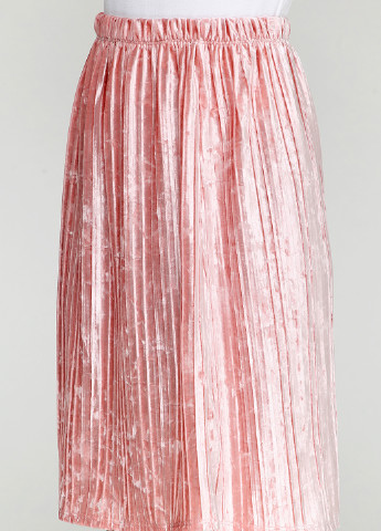 Светло-розовая кэжуал однотонная юбка My Shop