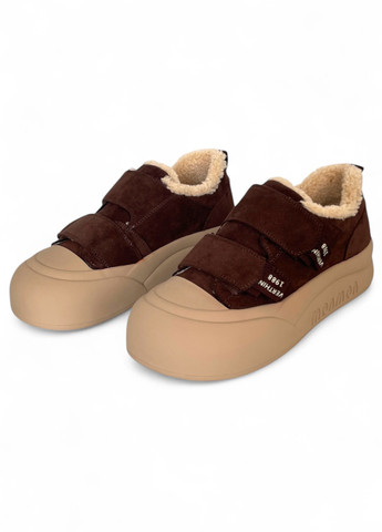 Зимние ботинки Melanda.M с мехом из натурального велюра