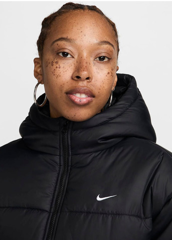 Чорна демісезонна куртка fz5903-010 Nike W NSW TF SNFL NK CLSC PRKA