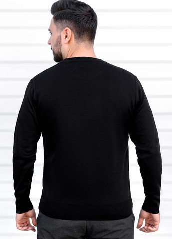 Черный свитшот Sun's House однотонный без декора (324560228)