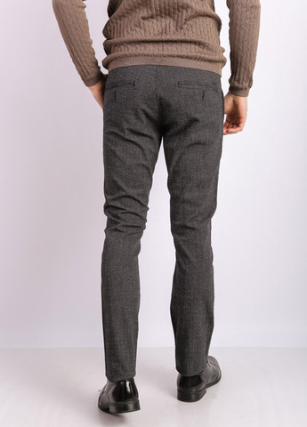 Темно-серые кэжуал демисезонные зауженные брюки Time of Style