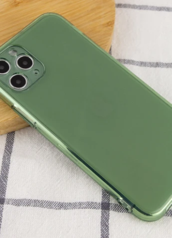 Матовий напівпрозорий TPU чохол із захистом камери для Apple iPhone 11 Pro Max (6.5 ') Зелений / Green (is_00000038081_1) Epik (229728157)