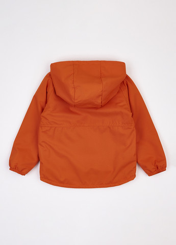 Оранжевая демисезонная ветровка Одягайко