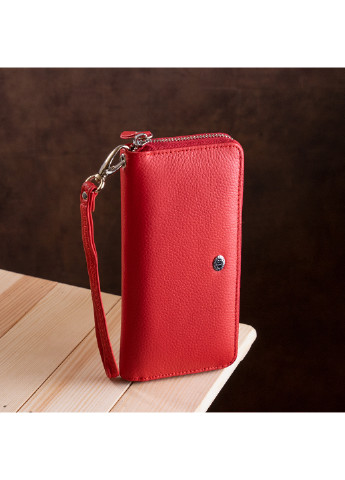 Жіночий шкіряний гаманець-клатч 9х18,5 см st leather (229460252)